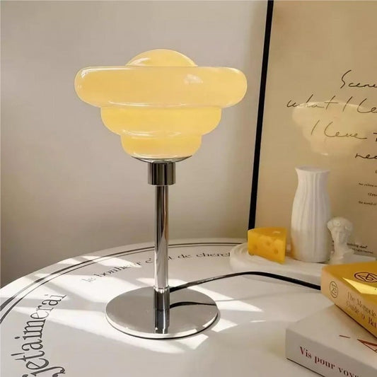 Bauhaus Eiertart Ripple Glass Table Lamp | Buy One, Get One Free